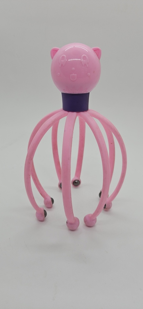 Magnetic Ball Head Octopus Shape Head Scalp Pressure Massager