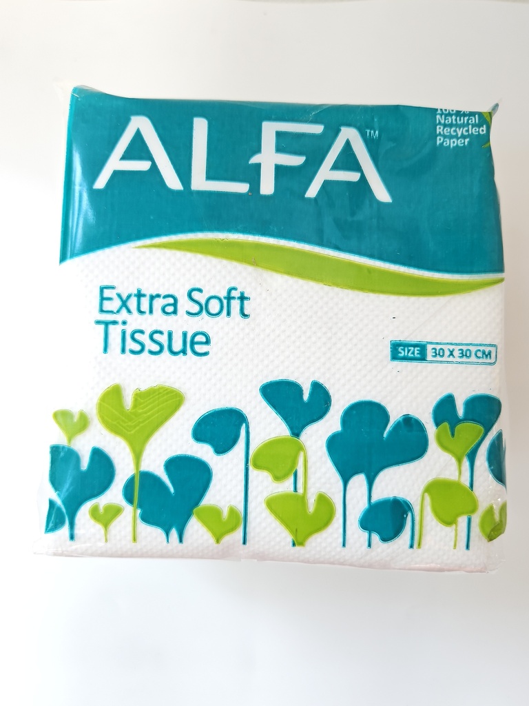Alpha Extra Soft 30 X 30 cm Extra Large Tissue Paper