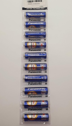 Panasonic 1.5v AA Zinc Carbon Battery Pcs