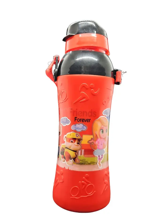 Insulated Sipper Water Bottle With Straw & String Big