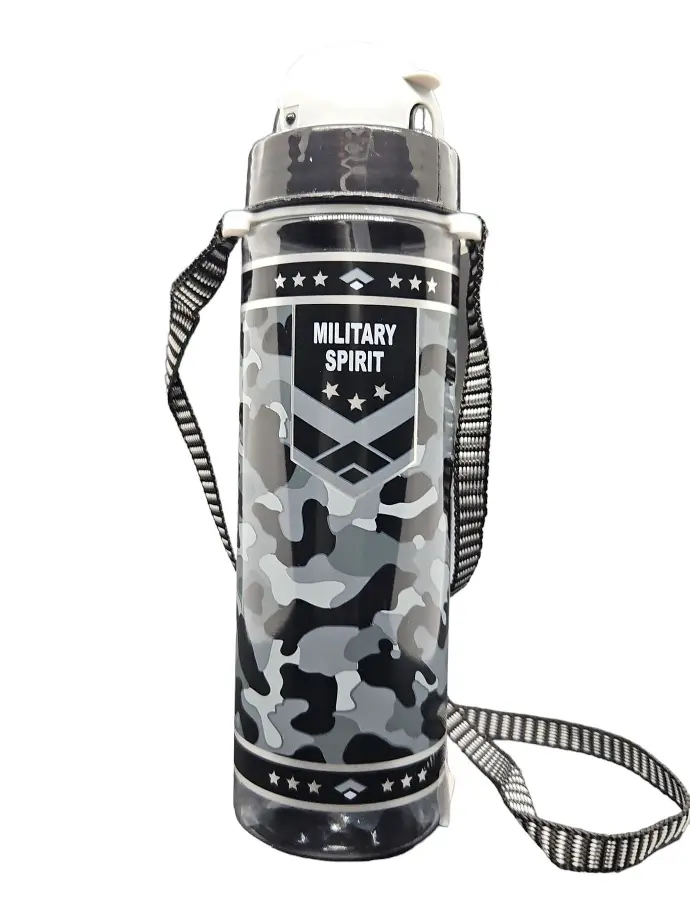 Military Sipper Water Bottle With String