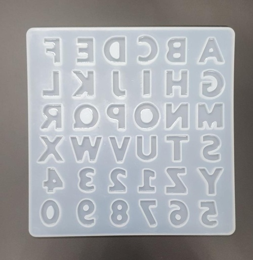 RM46 Silicone Mould Small A-Z 