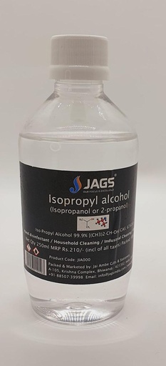 Isopropyl Alcohol 99.9% 250 ml Premium Laboratory Grade