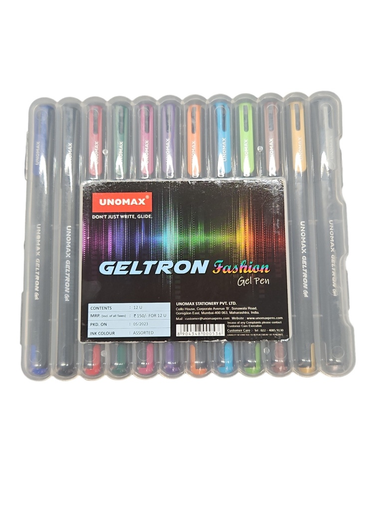 Unomax Glitron Fashion Gel Pen