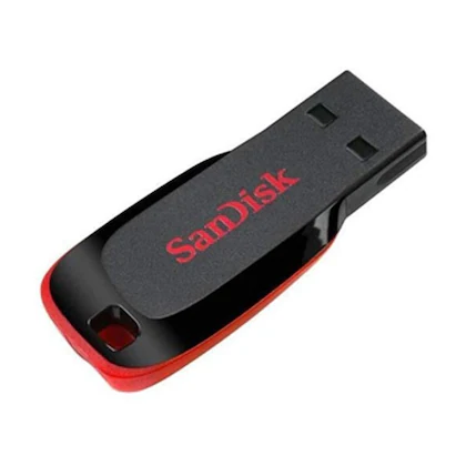 SanDisk 128 GB Cruzer Blade USB 2.0 Flash Drive 150 MB/s Read SDCZ50-128G-I35