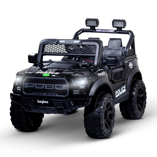 Baybee Bronco Kids Battery Operated Jeep for Kids with RGB Light & Music 