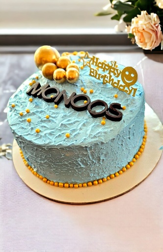 [IX002331] 1 Kg Balls & Beads Birthday Cake
