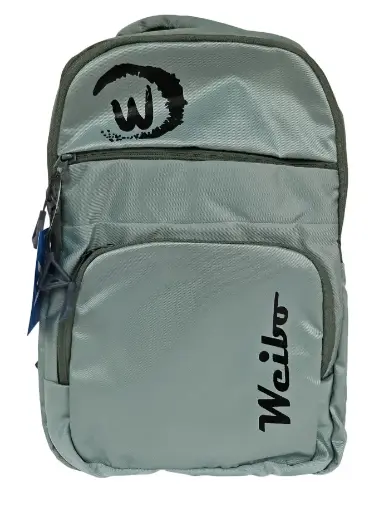 [IX2400947] Weibo 5 Zipper Premium Silky Backpack