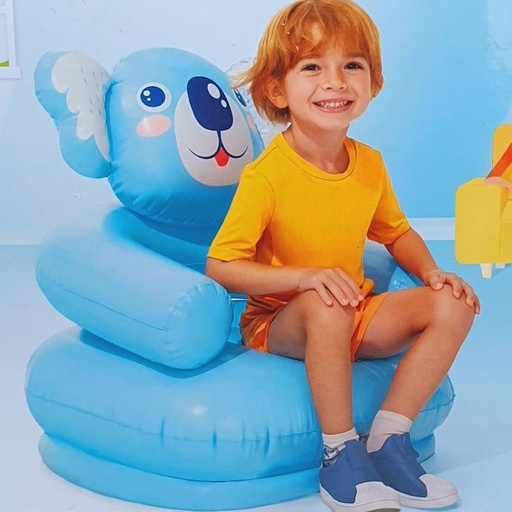 [IX000184] 68556NP Teddy Bear Inflatable Sofa [Intex] 