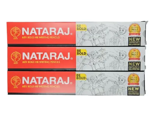 [IX2401495] Nataraj 621 Bold HB 10s Pencil w/out Rubber Tip Sharpener and Eraser