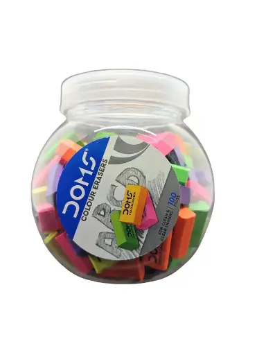 [IX2401596] Doms Colour Erasers Multicolor Per Pcs