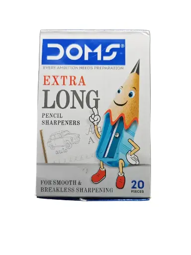 [IX2401628] Doms Extra Long Multicolor Pencil Sharpener Pcs 