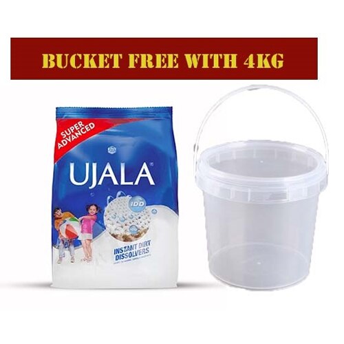 [IX2401755] Ujala 4 Kg Detergent Powder With Bucket
