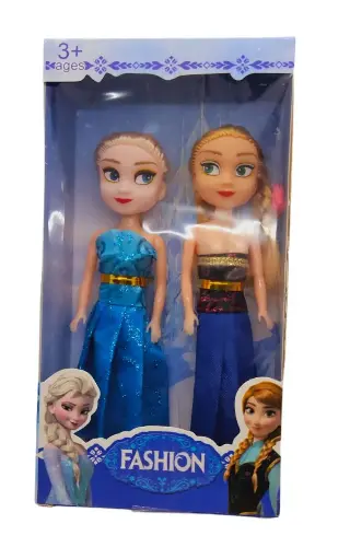 [IX2402100] Frozen Princess Barbie Set Of Elsa And Anna