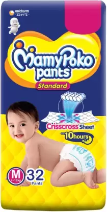 [IX2402385] Mamy Poko Standers Diaper Pants 32s/Pack -Medium