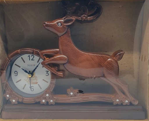 [IX000333] 301 Deer Table Clock 