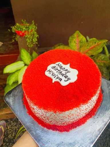[IX000558] 1 Kg Simple Red Velvet Cake 