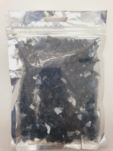 [IX001184] Resin Chunks Black Crystal 200 gms 