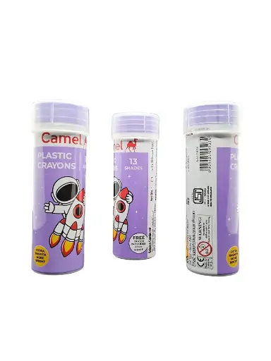 [IX000732] Camel 13 Shades Plastic Crayons 