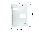 [IX2405228] Transparent Plastic Exam Board With Scale Measurement-Photoroom (1).webp