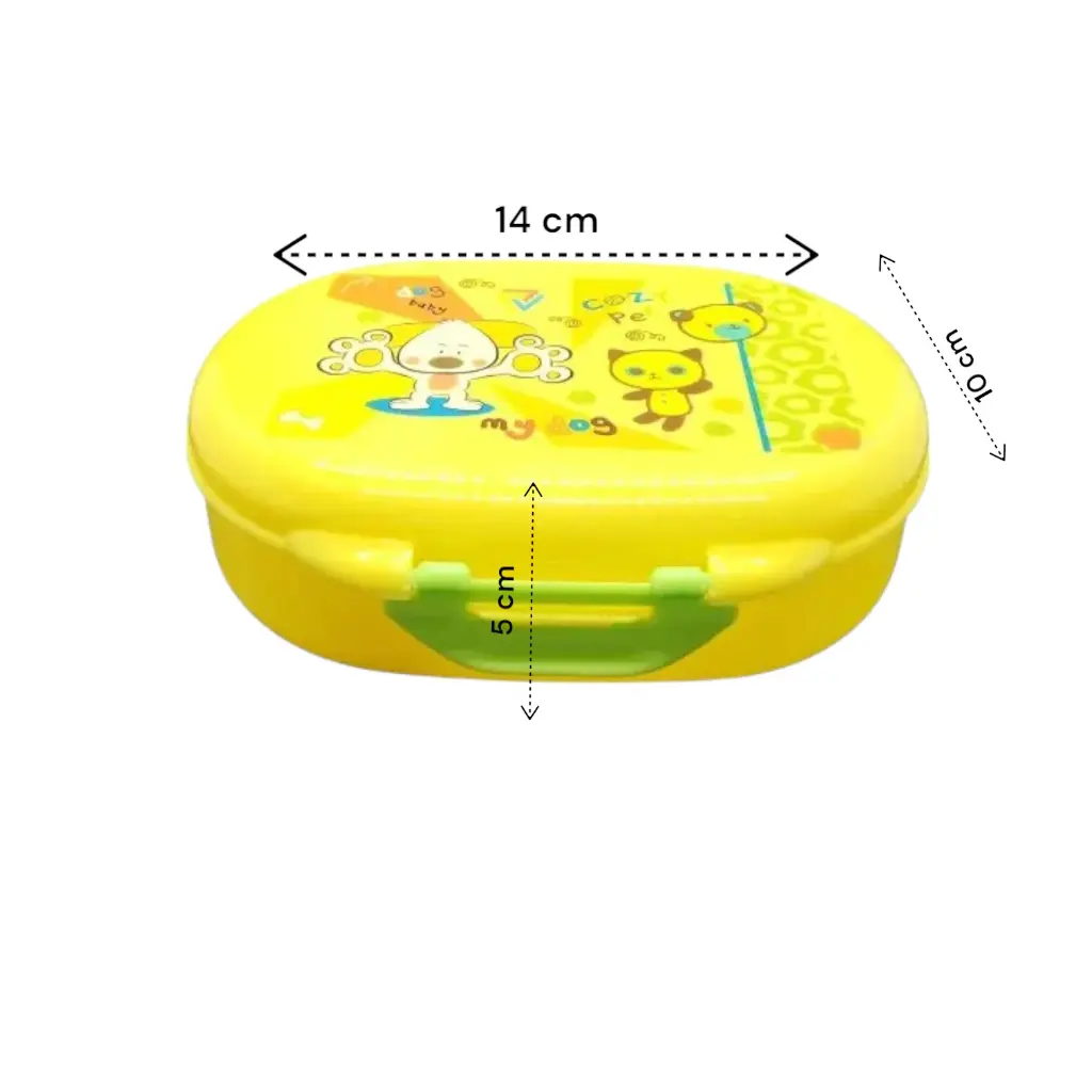 [IX2400979] Ovi Medium Plastic Snack - Lunch Box (Yellow) (1)-Photoroom (1).webp