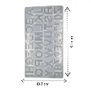[IX000296] RAWS138 Silicone Mould  A-Z Large -Photoroom (1).webp