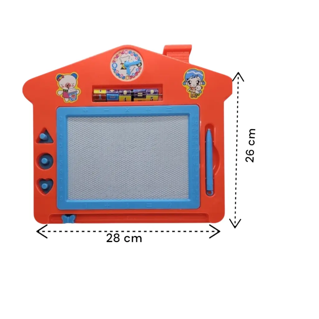 [IX002242] Magic Slate With Magnetic Pen & 3 Shapes   (Red)-Photoroom-Photoroom.webp