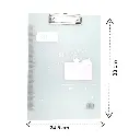 [IX2406646] Transparent Plastic Exam Clip Board With Scale Measurement-Photoroom (1).webp