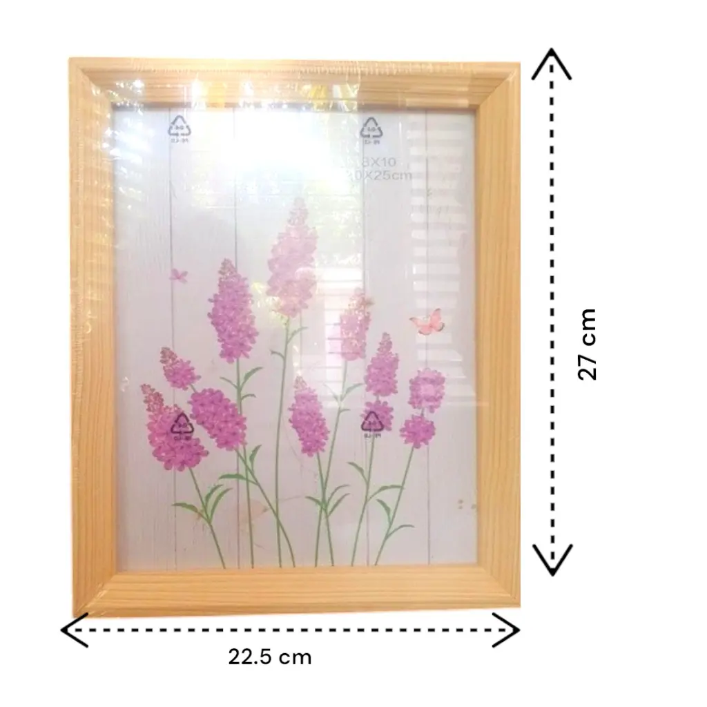 [IX000611] 8 X 10 Wall Photo Blank Frame with Broader Frame & Stand   (Light Wood)-Photoroom (2).webp