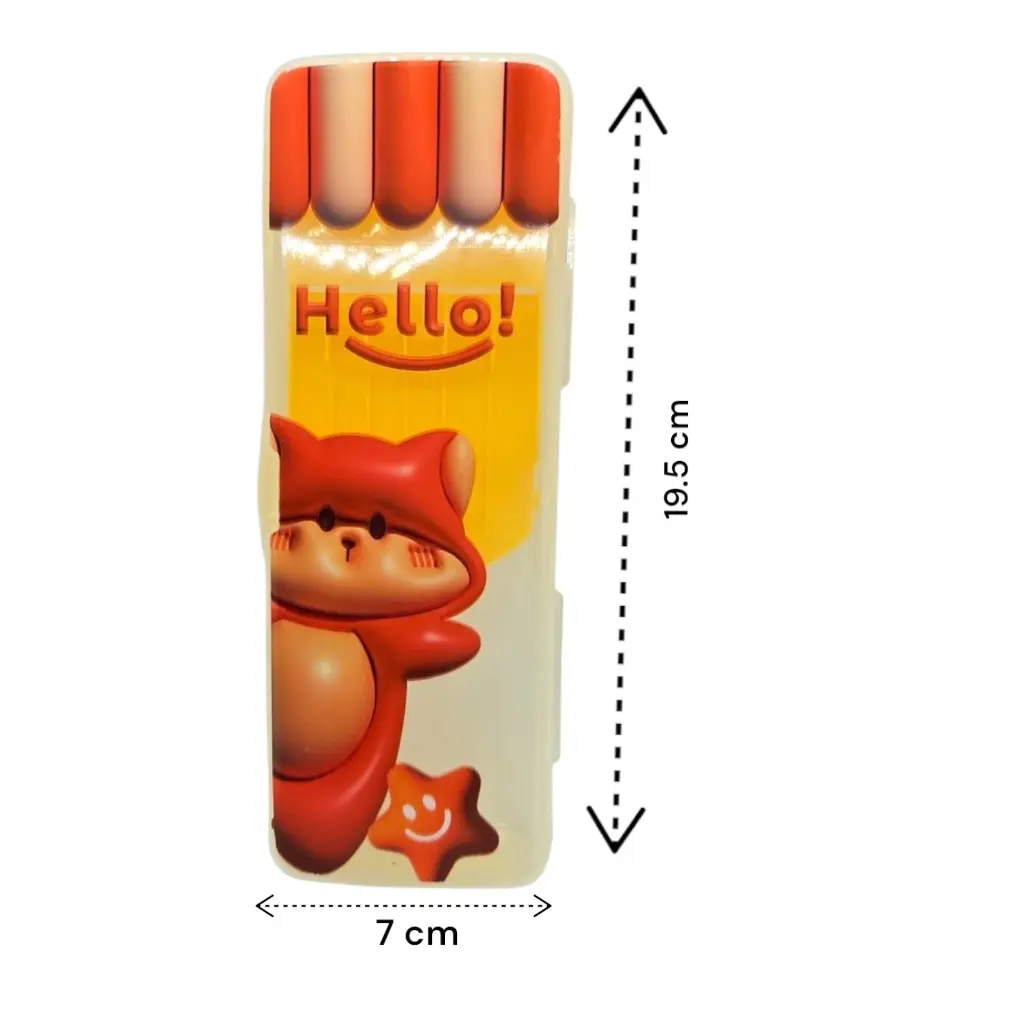 [IX2402142] Hello Transparent Pencil Box (Orange)-Photoroom-Photoroom.webp