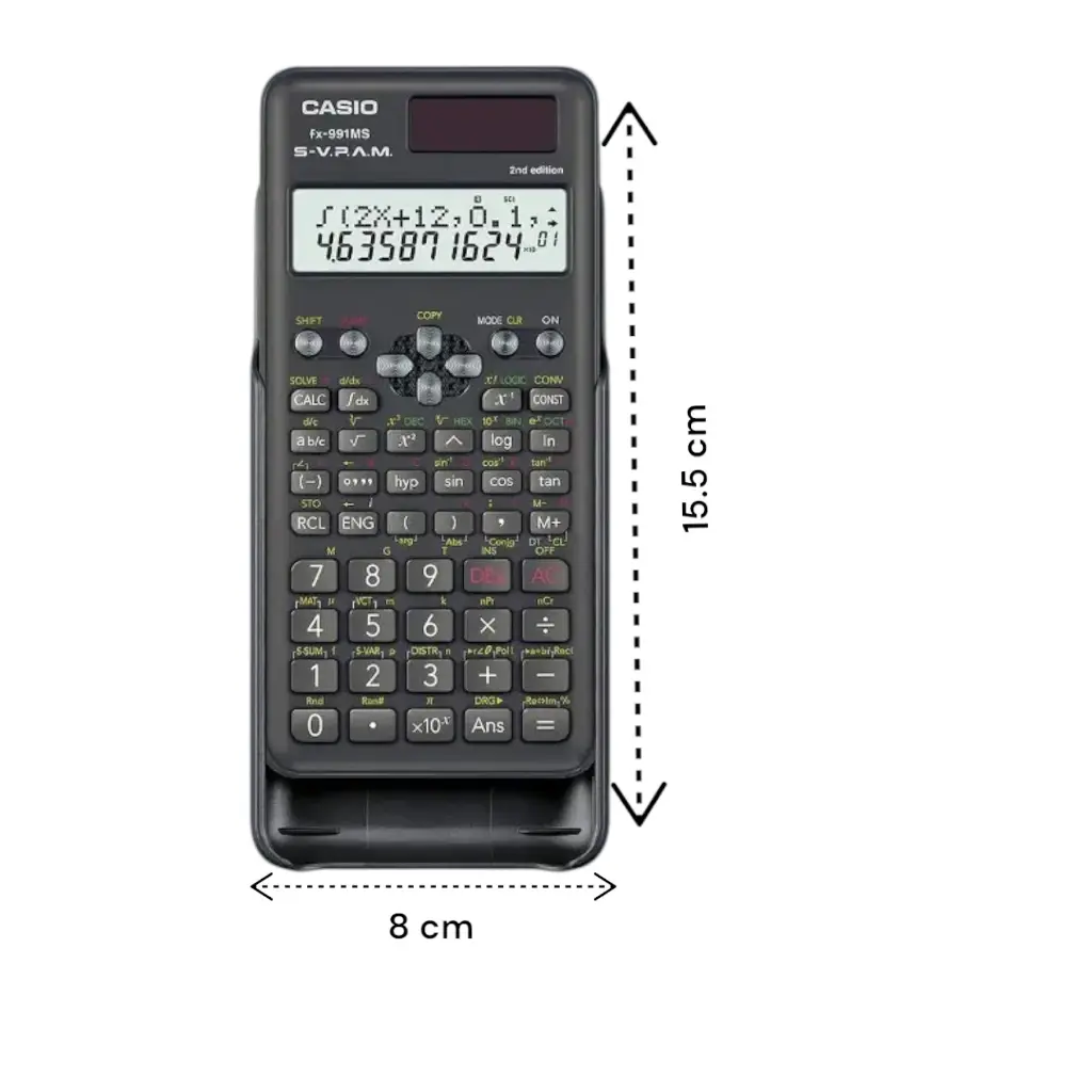 [IX2402686] CASIO FX 991MS  2 Line Display Scientific Calculator-Photoroom (1).webp
