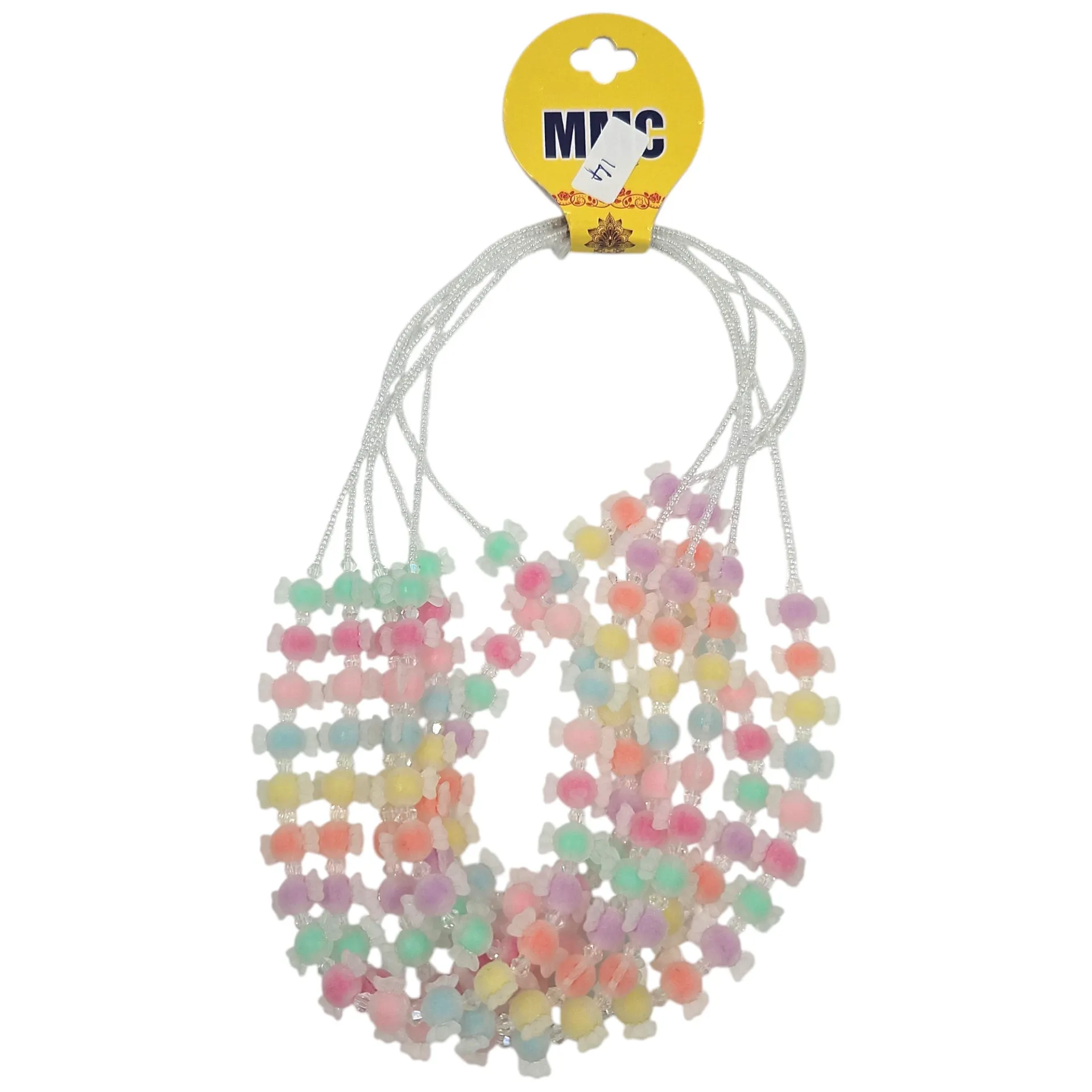Muthu Mala Multicolor Candy Beads
