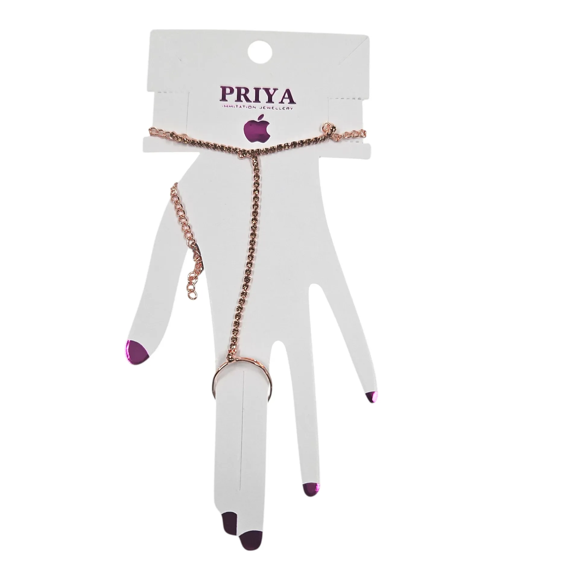 Simple Stone Chain Kaimalonn