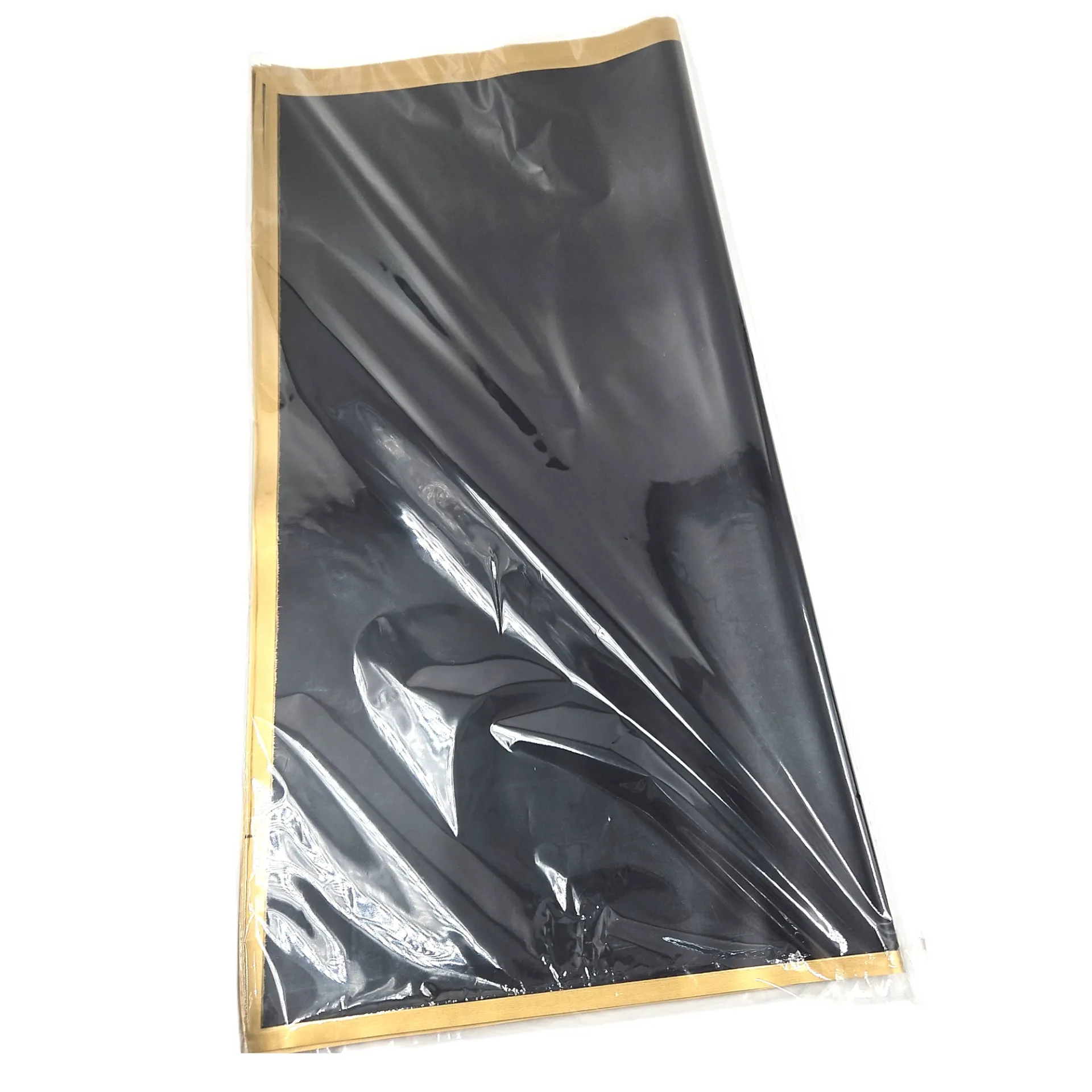 Premium Water Proof Flower Wrapping Bouquet Sheet With Golden Edge