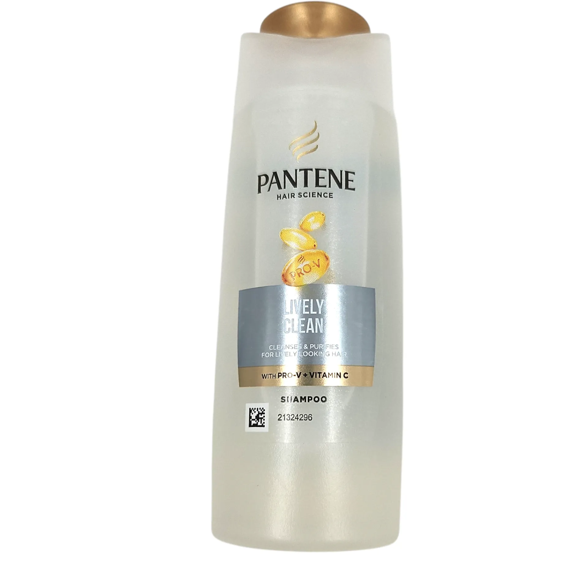 Pantene Lively Clean Hair Shampoo With Pro-V + Vitamin C 90ml