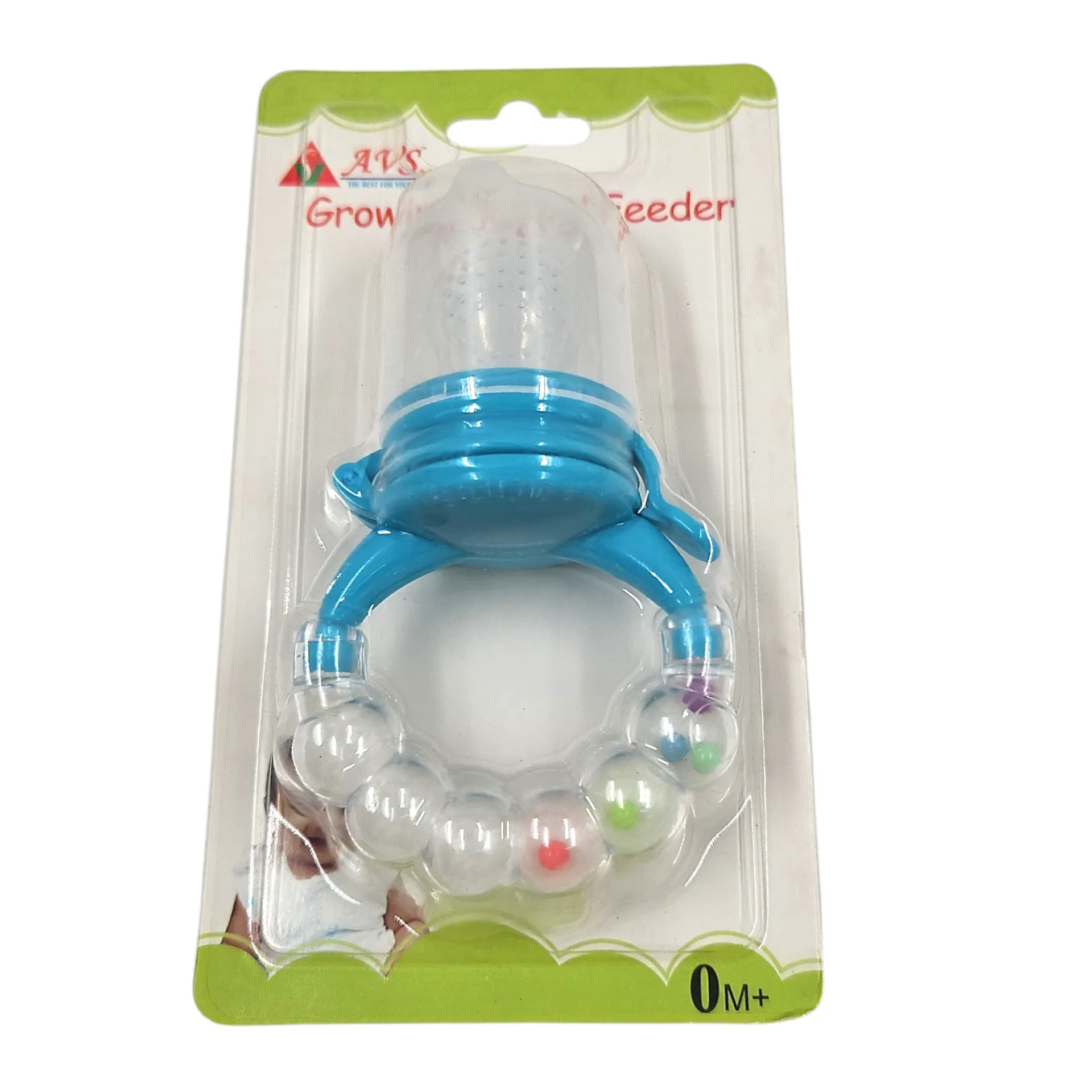 Baby Fruit feeding Pacifier With Cap With Balls Large 0+ Months
