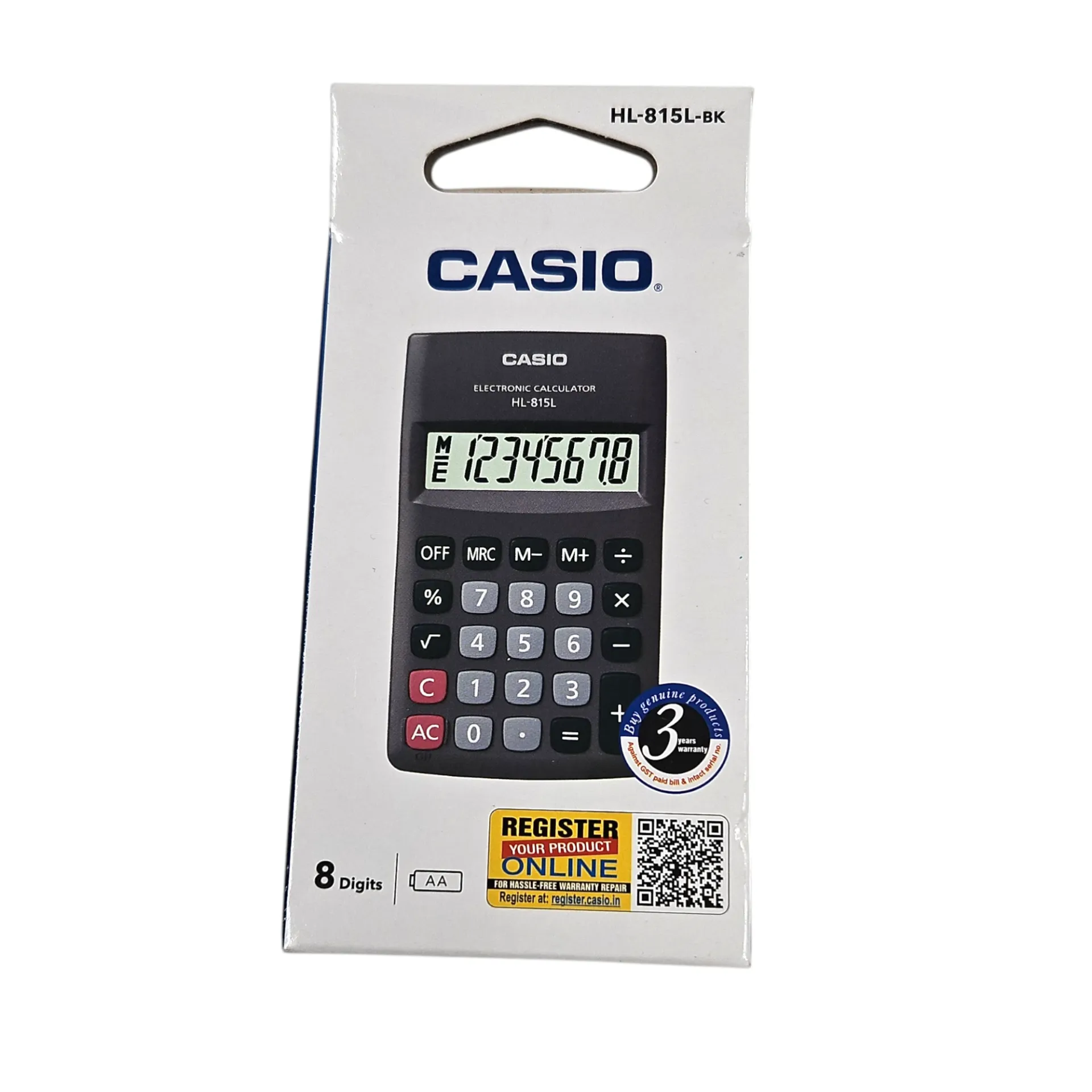 [IX2600669] CASIO Scientific Calculator HL-815L Small