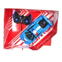 YF668-P33 Strong Power & High Stability Light & Smoke 1:20 Scale 27 MHZ RC Remote Control Racing King Police Car