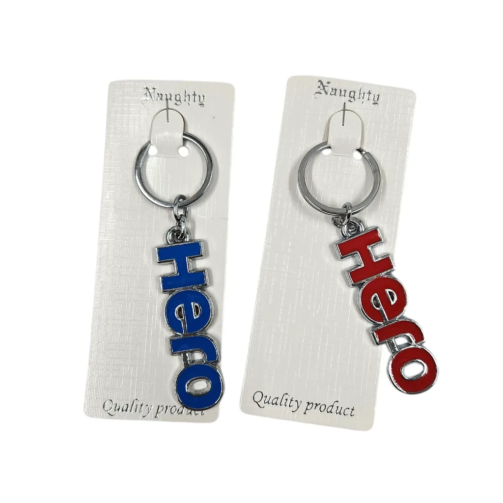 Hero Metal Key Chain