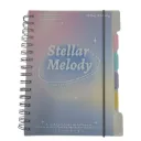Stellar Melody A5 Spiral-Bound Notebook Diary