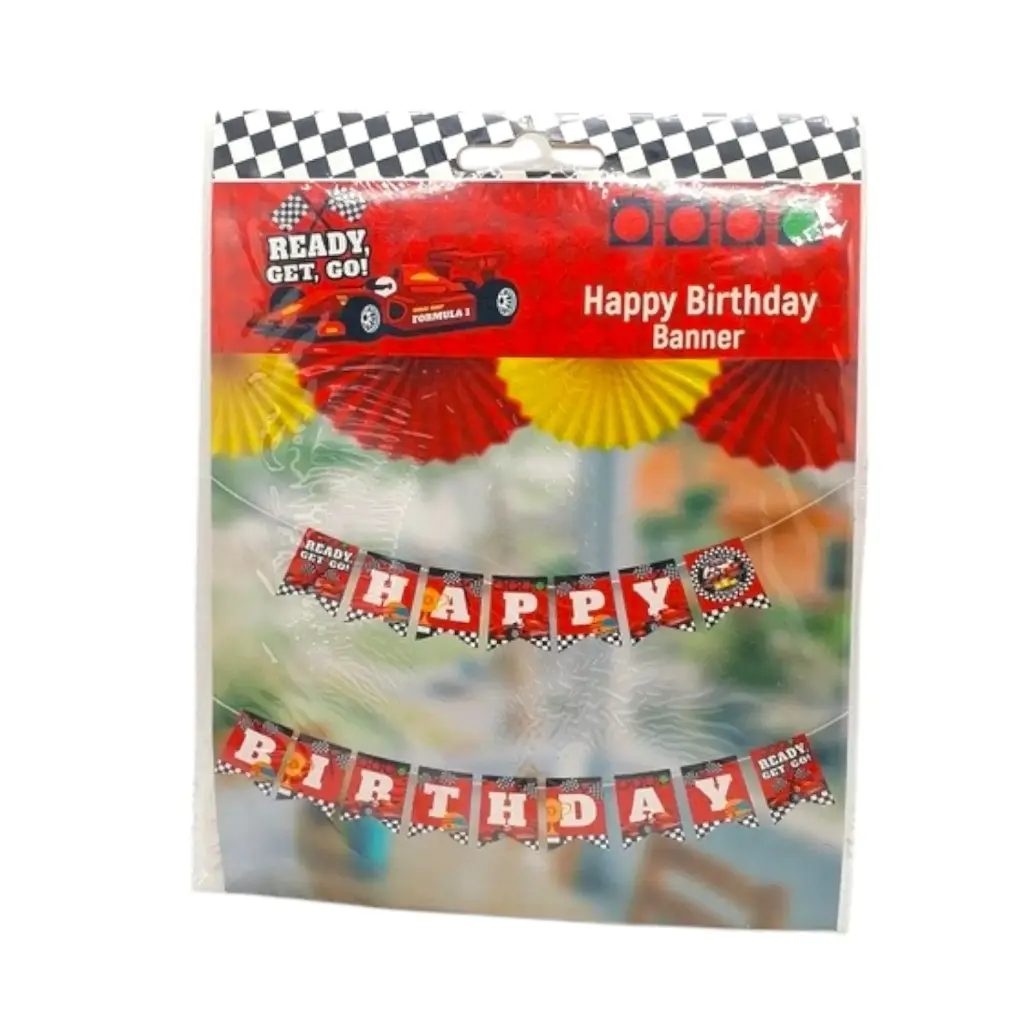 Birthday Banner Formula Theme 