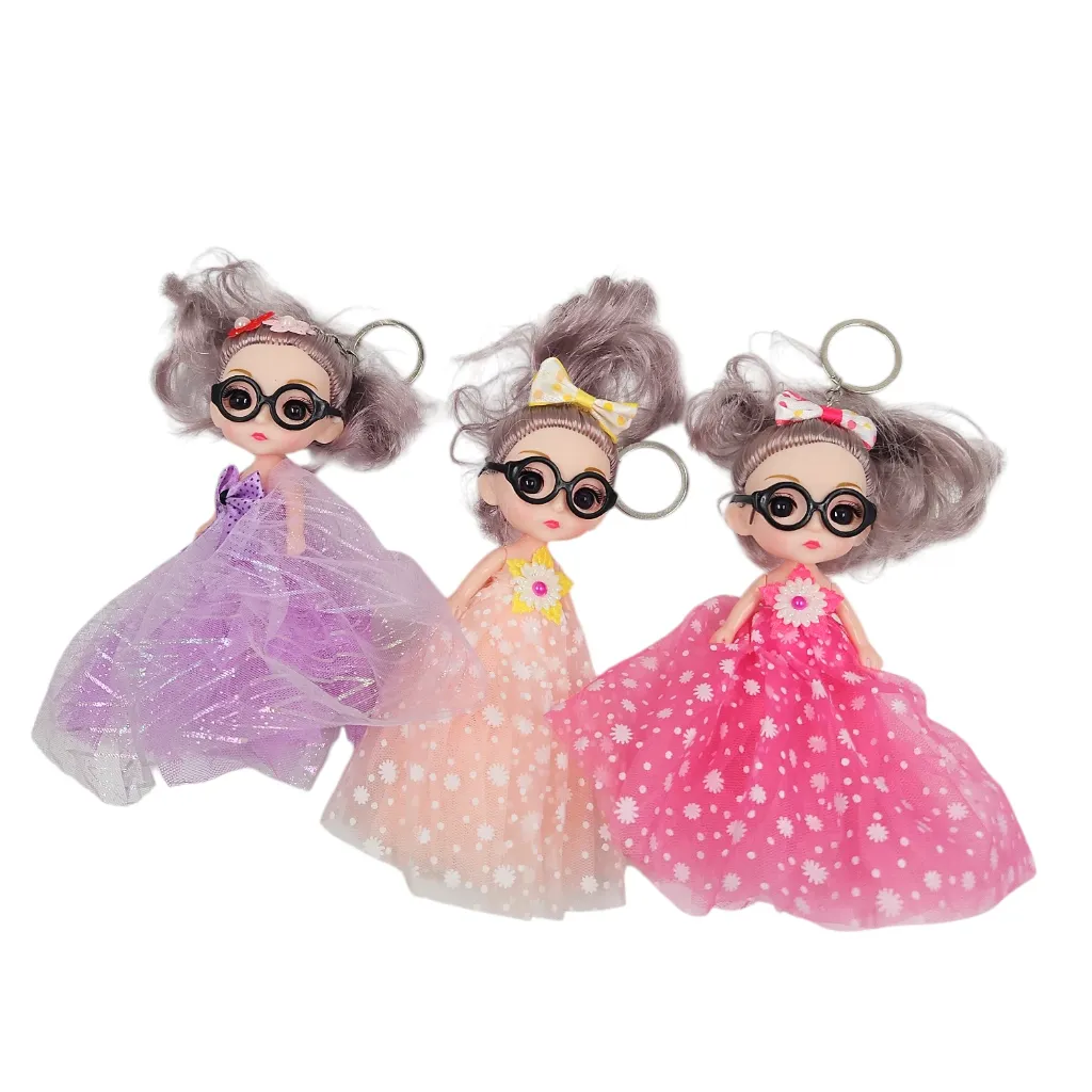 Korean Princess With Google Hanging Key Chains