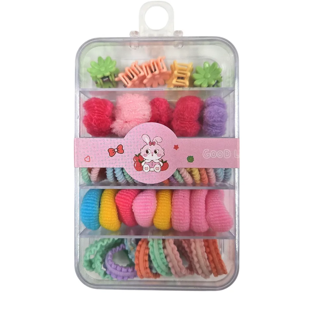 Baby Mini Hair Crabs And Buns Set Of Box