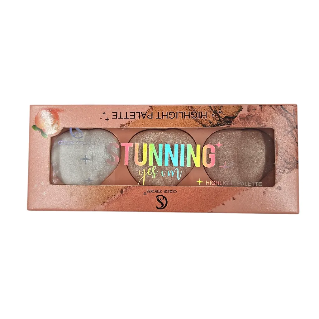 [IX2600862] Color Strokes Stunning Highlighter Palette