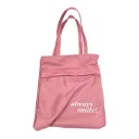 Always Smile One Side Tote Collage Bag