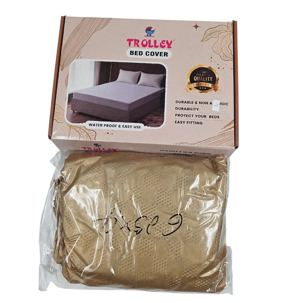 Trolley Elastic Bed Cover With Waterproof Sheet 6x4