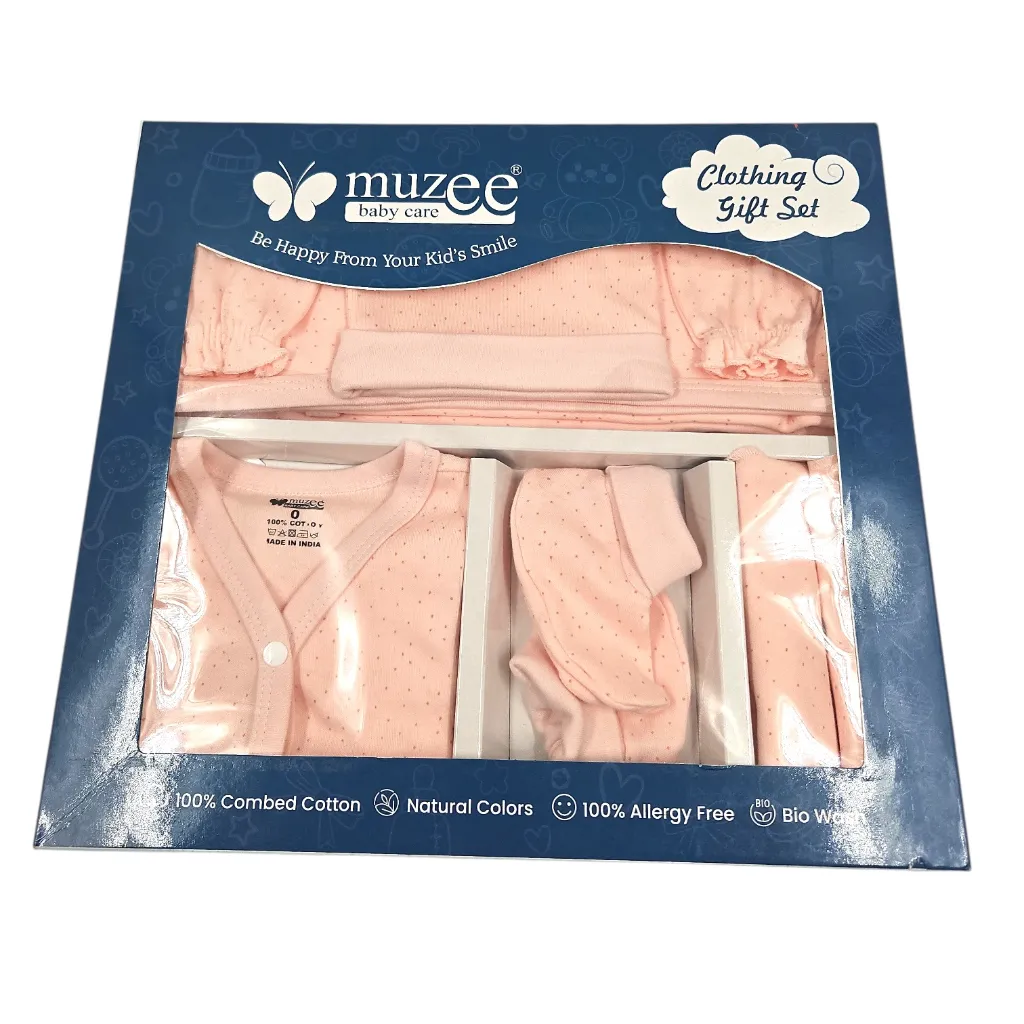 [IX2600963] Muzee Baby Care New Born 7 Pcs Clothing Gift Set