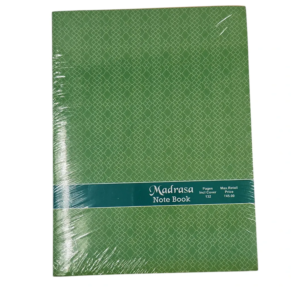 Madrasa Notebook Big 24x17.5cm 132 Pages