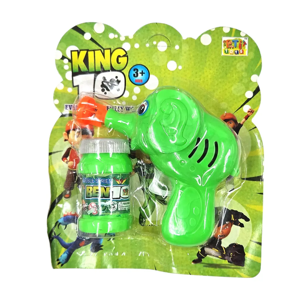 8183 Bubble Gun With Bubble Solution
