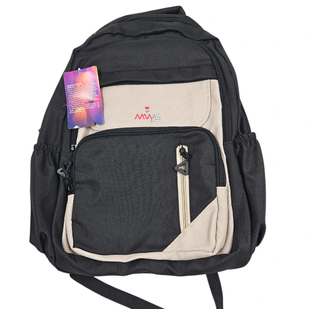 Mmas Bags Challenge Double Color School Backpack Bag With 5 Pockets